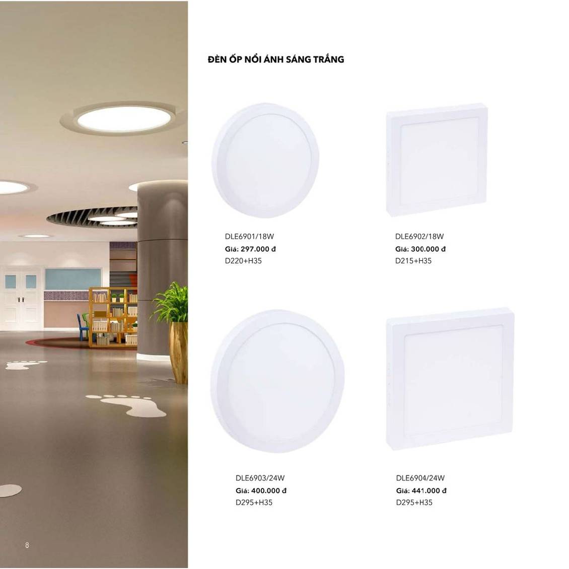 Đèn trang trí ZEMBA Lighting Catalogue và Bảng giá mới nhất /Page 